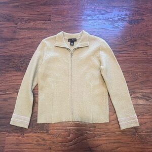 Mercer & Madison 100% Wool Lightweight Zipper Jacket